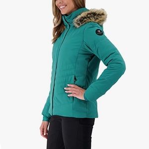 Brand New Obermeyer Women’s Tuscany Ski Jacket in Aquarius